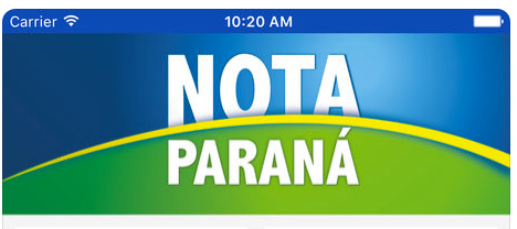 Use o app da Nota Paraná para doar sua nota sem CPF