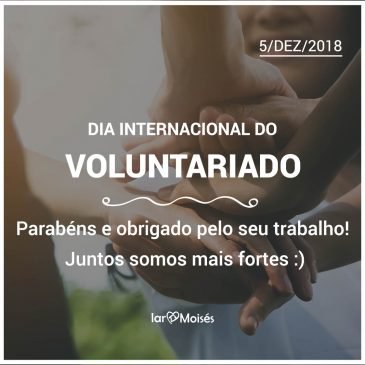 Homenagem ao Dia do Voluntariado